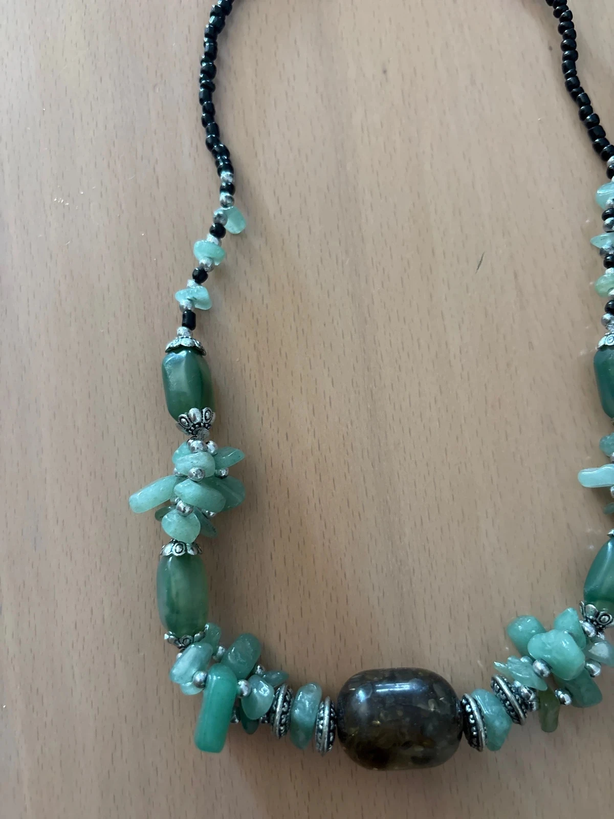 Colar de pérola verde – photo 3